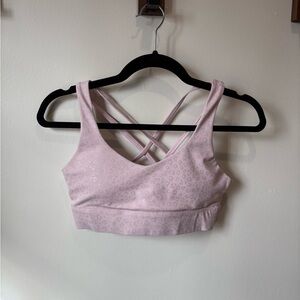 Zyia Light n Tight Pink Strappy Bra